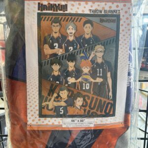 Haikyu!! Throw Blanket (Karasuno Group Ver.)