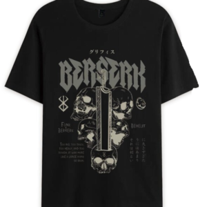 Berserk - White Logo T-Shirt (L)