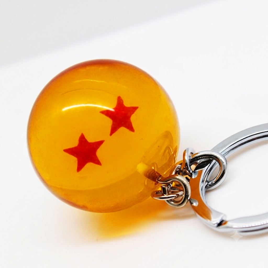 Dragon Ball Z 2 Stars Keychain
