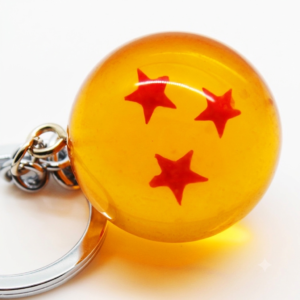 Dragon Ball Z 3 Stars Keychain