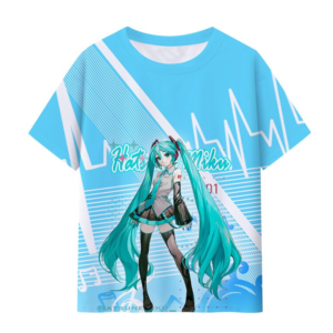 Hatsune Miku - Blue Miku T-Shirt (2XL)