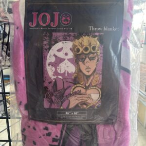 JoJo's Bizarre Adventure - Giorno Throw Blanket