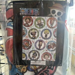 One Piece Throw Blanket (Chibi Ver.)