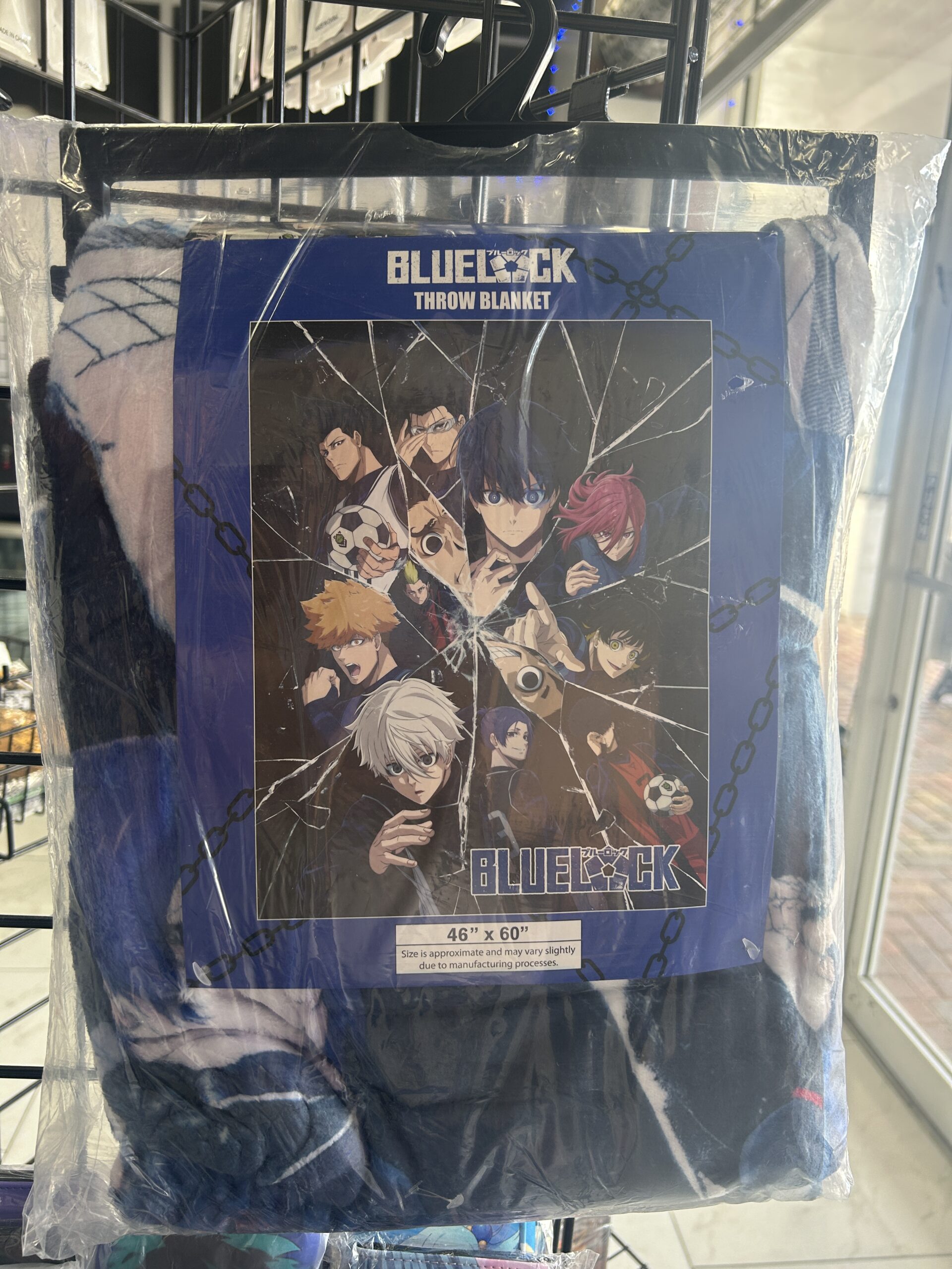 Blue Lock Throw Blanket
