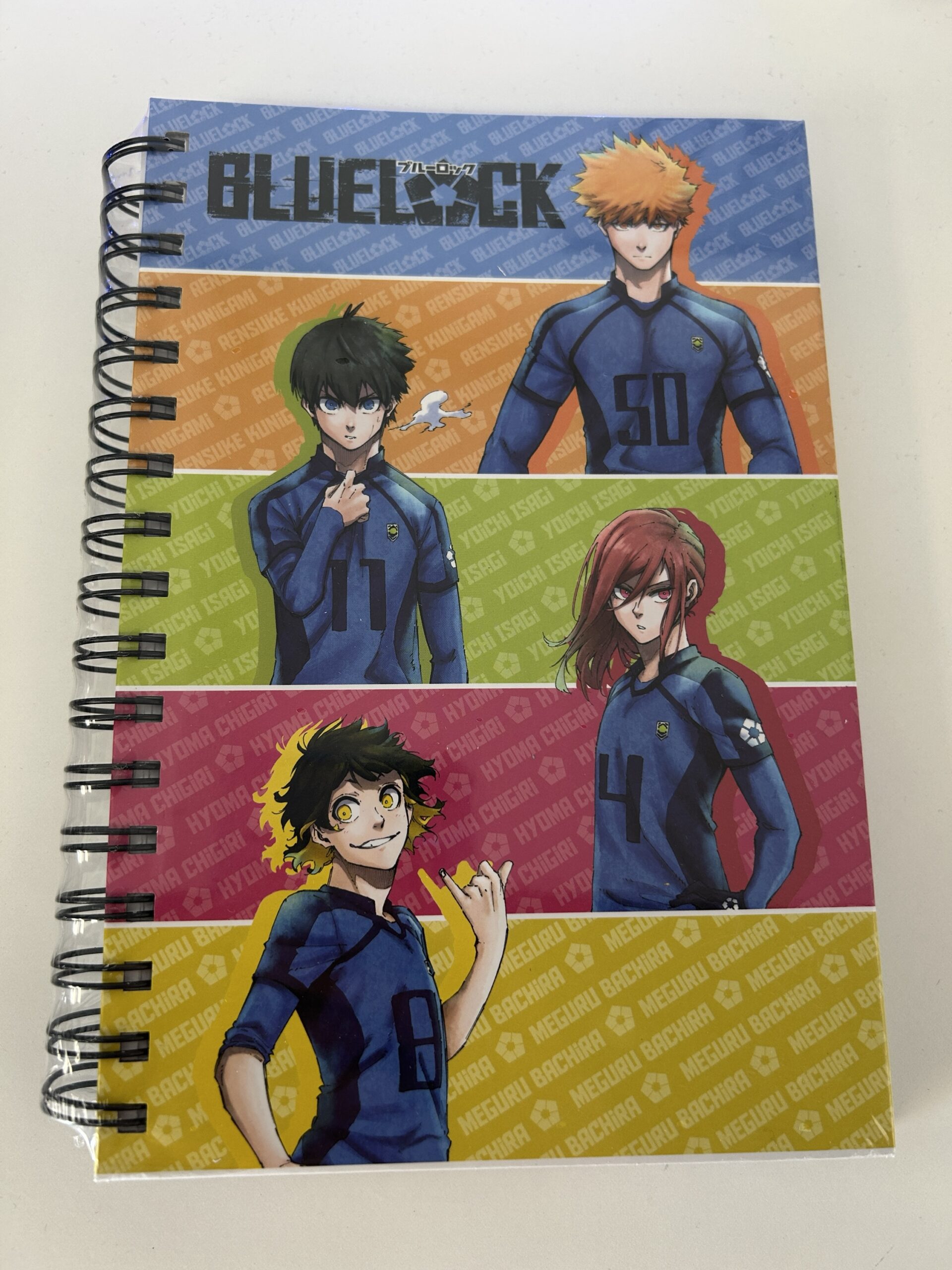 Blue Lock Spiral Notebook