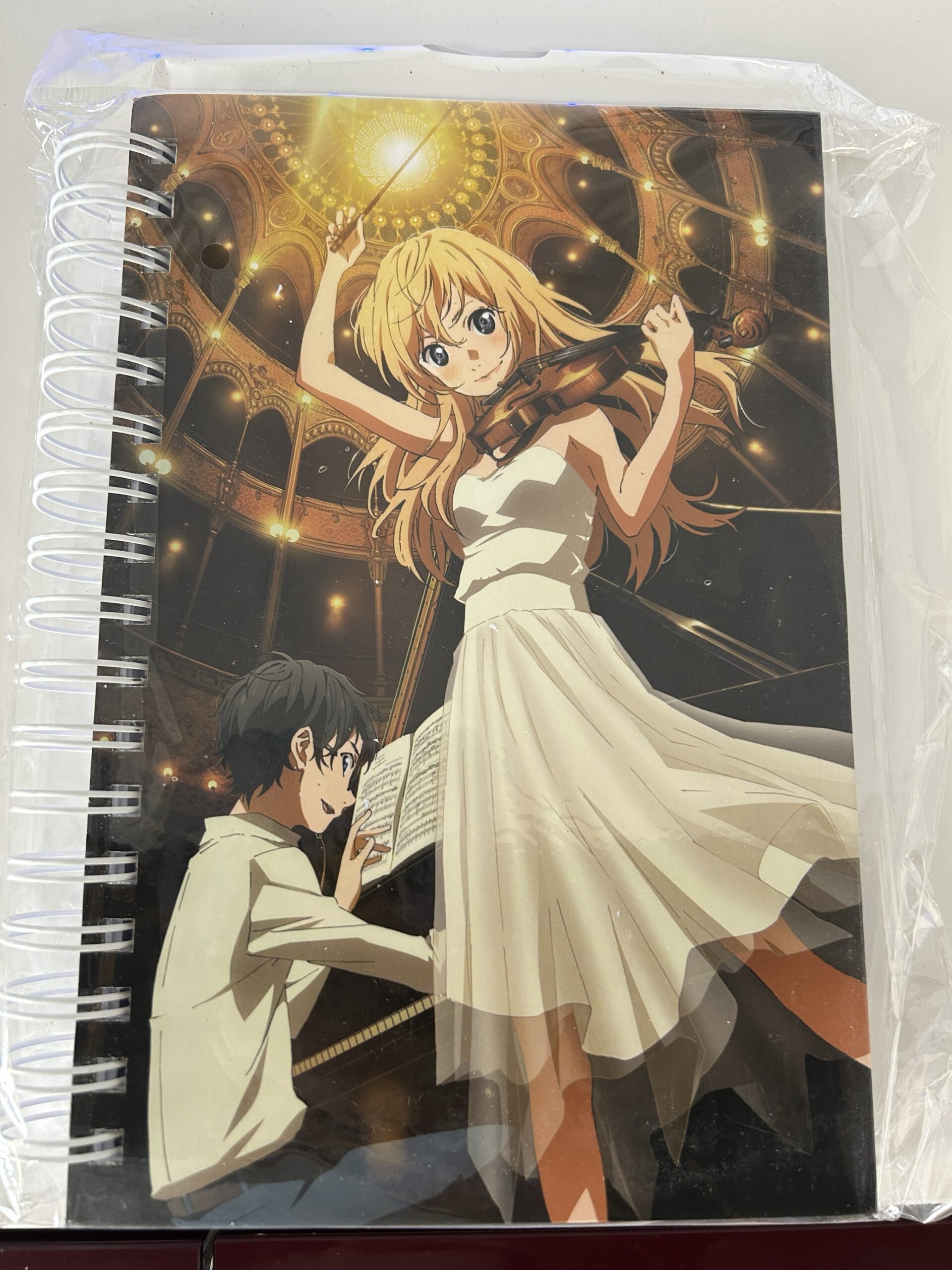 Your Lie In April Spiral Notebook