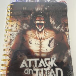 Attack On Titan Tabbed Spiral Notebook