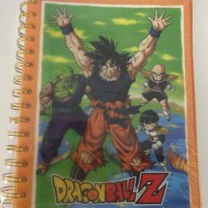 Dragon Ball Z Tabbed Spiral Notebook