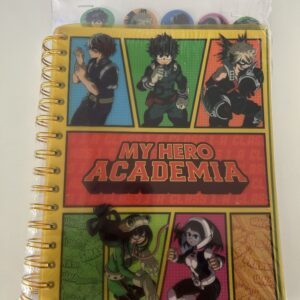 My Hero Academia Tabbed Spiral Notebook