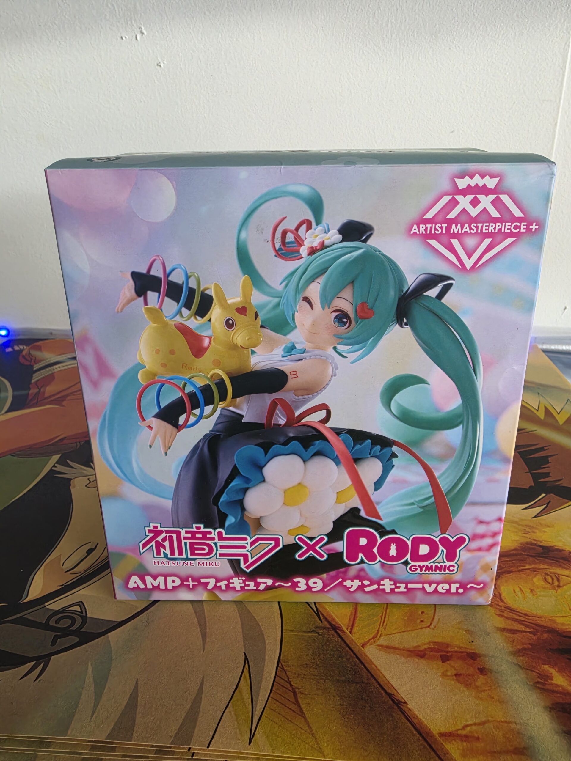Hatsune Miku x Rody AMP+ Figure (39 / Thank You Ver.)